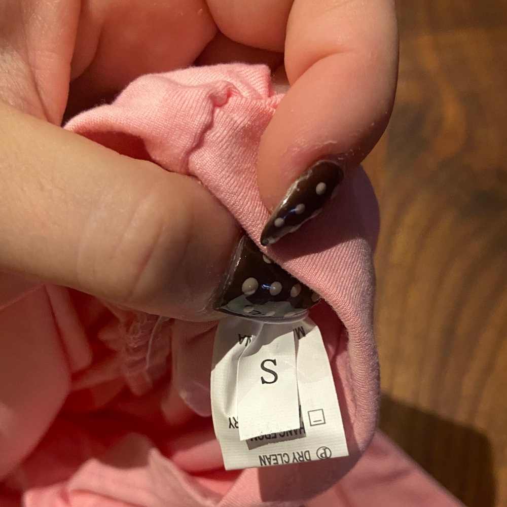 Pink Ruched Dress - Picture 4 of 4